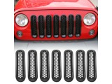 Front Grille Insert Kit (Black Clips)