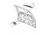 Rear Windshield Wiper Arm Cover